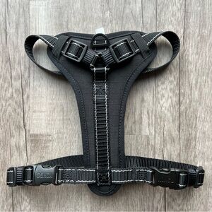 KONG MAX Black Neoprene Padded Dog Harness Small